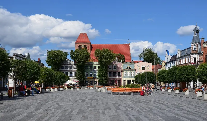 Plac Wolności w Pucku
