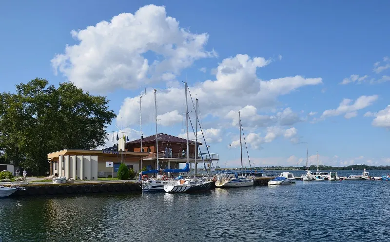 Port w Pucku nad Zatoką Pucką