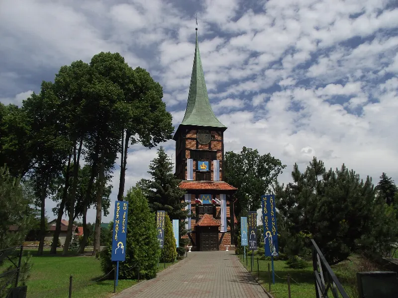 Kościół Najświętszego Serca Pana Jezusa w Stegnie z lat 1681-1683