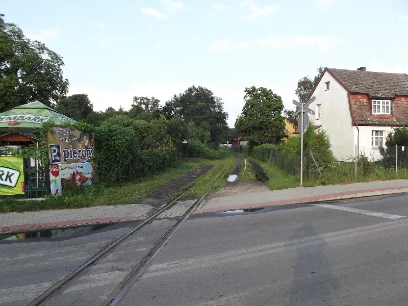 Kolej wąskotorowa w Stegnie